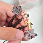 Pulsera personalizada ajustable de cuerda trenzada de béisbol con nombre grabado Número Regalo de cumpleaños para jugadores de béisbol Amantes del dep