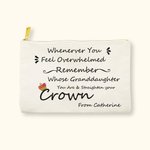 Sac Cosmétique Personnalisé avec Nom Trousse de Maquillage pour Voyage Cadeau Anniversaire Graduation pour Fille