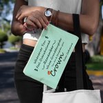 Sac Cosmétique Personnalisé avec Nom Trousse de Maquillage pour Voyage Cadeau Anniversaire Graduation pour Fille