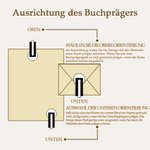 Personalisierter Name Prägestempel mit AUS DER BIBLIOTHEK VON EX LIBRIS Buchpräger Weihnachten Geburtstag Geschenk für Buchliebhaber Buchclub