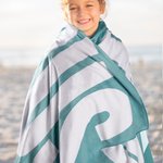 Henkilökohtainen Premium Super imukykyinen nopeasti kuiva pehmeä rantapyyhe nimellä monivärinen ranta tarvikkeet syntymäpäivälahja perheen ystävälle