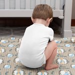 Personalisierte Peter Rabbit Bunny Polka Dot Decke mit Initialen und Namen Ostern Geburtstag Geschenk für Kinder