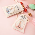 Mug Émaillé Personnalisé avec Nom Tasse à Motif de Lapin Pierre ou Flopsaut Cadeau Anniversaire Pâques pour Enfant Ami