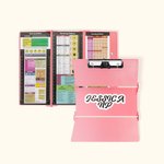 Appunti infermieristici portatili pieghevoli personalizzati a 3 strati con nome e fogli di testo per l'infermieristica Regalo per studenti infermieri 