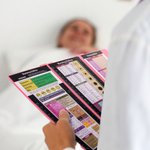 Appunti infermieristici portatili pieghevoli personalizzati a 3 strati con nome e fogli di testo per l'infermieristica Regalo per studenti infermieri 