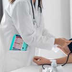 Appunti infermieristici portatili pieghevoli personalizzati a 3 strati con nome e fogli di testo per l'infermieristica Regalo per studenti infermieri 