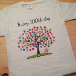 Personalisierte Meilenstein der 100 Tage der Schule DIY-Ideen T-Shirt 100% Baumwolle erinnern zurück zu Schule Geschenk für Kinder
