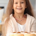 Personalised Colourful Bead Hebrew Name Necklace Birthday Gift for Her