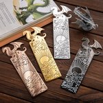 Personalized Book Dragon Sun Cloud Pattern Bookmark with Name and Text Birthday Gift for Book Lover