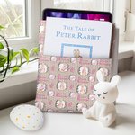 Personalized Peter Rabbit Book Cover with Front Pocket Easter Gift for Kid