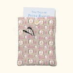Personalized Peter Rabbit Book Cover with Front Pocket Easter Gift for Kid