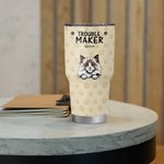 Regalo di compleanno personalizzato per l'amante degli animali domestici con bicchiere da 30 oz