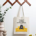 Personalised Large Open Pocket Tote Bag We're Telling You We're Not Dogs/Cats/Pets Our Mom Said We're Babies Gift for Pet Lover