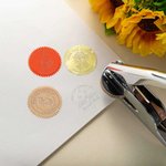 Personalised Butterfly Bee Bird Book Embosser Stamp with Name Text Birthday Reading Party Gift for Reader Insect Lover