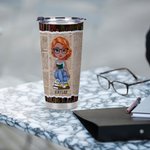 Personalisierte nur ein weiteres Kapitel 20oz Lebensmittelqualität Tumbler Geburtstag Lesen Geschenk für Buchliebhaber