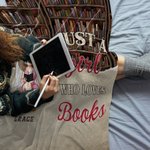 Personalised Just A Girl Who Loves Books Soft Blanket Home Decoration Birthday Reading Gift for Book Lovers