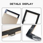 Personalised We Are A Team Couple Canvas Wall Art with Name and Photo Wall Decor Anniversary Wedding Gift for Couple