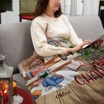 Personalized Just One More Chapter Soft Blanket Home Decoration Christmas Reading Gift for Book Lovers