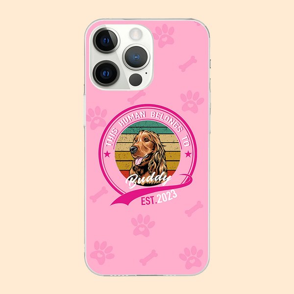 Henkilökohtainen Pet Theme TPU Slim Phone Case nimi ja vuosi Monivärinen Saatavana lahja koira kissa rakastaja