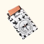 Personalisierte I AM INFINITE Drachen Wasserdichte Buchhülle mit Reißverschluss und Namen Große Kapazität Geburtstag Geschenk für Buchliebhaber