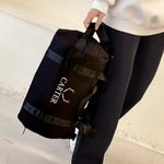 Gepersonaliseerde Waterproof Travel Duffel Bag met Naam Initiaal Verjaardag Verjaardagscadeau voor Travel Lovers
