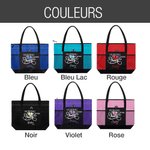 Sac Fourre-Tout Personnalisé avec Nom Sac en Toile avec Fermeture Éclair Capacité Cadeau pour Infirmière