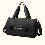 Gepersonaliseerde Waterproof Travel Duffel Bag met Naam Initiaal Verjaardag Verjaardagscadeau voor Travel Lovers