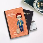 Personalised Let The Adventure Begin Passport Cover Gift for Couple