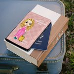 Personalised Let The Adventure Begin Passport Cover Gift for Couple