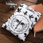 Personalisierte I AM INFINITE Drachen Wasserdichte Buchhülle mit Reißverschluss und Namen Große Kapazität Geburtstag Geschenk für Buchliebhaber