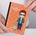 Personalised Let The Adventure Begin Passport Cover Gift for Couple