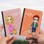 Personalised Let The Adventure Begin Passport Cover Gift for Couple