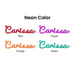 Personalised Acrylic Pink Name Necklace Trendy Girl Pendant Jewellery Multicolor Available Birthday Gift for Her