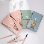 Bouquet di fiori di nascita personalizzato Set di pennelli per il trucco con 8 pezzi di pennelli per il trucco e nome Regalo di compleanno per la fest