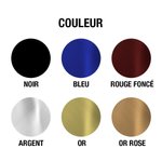 Décoration Murale Personnalisée avec Lettre et Nom Évidés Ornement en Métal à l'Intérieur Cadeau pour Famille