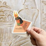 Segnalibro in pelle personalizzato con nome e testo delle antiche divinità egizie Set di 2 regali di compleanno e laurea per gli amanti dei libri