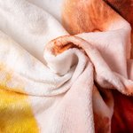 Personalised Soft Photo Throw Blanket with Text Birthday Mother's Day Gift for Family