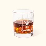 Personalised Just Add Ice Hockey Whisky Glass with Engraved Text Birthday Father's Day Gift for Dad Husband
