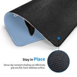 Personalized 1-3 Pet Photos Non-slip Mouse Pad with Names Computer Gadget Office Accessory Gift for Pet Lover