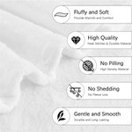 Coperta in pile personalizzata Bee Happy con 2-15 nomi Regalo di compleanno per la festa della mamma e della nonna