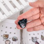 Personalisierter Haustier Porträt Foto Schuh-Charm Anhänger für Clogs Schuhe Zubehör Erinnerung Geburtstag Geschenk für Tierliebhaber