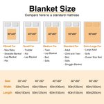 Personalised High-Quality Super Soft Name Family Blanket Birthday Christmas Gift for Kid Family