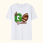 Personalizzato Go Football Team Unisex T-shirt Felpa con cappuccio con nome e numero Regalo di compleanno per gli amanti del calcio