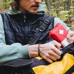 Alerta Médica de Emergencia Personalizada pulsera de identificación con texto grabado y 1-10 Anillos de Supervivencia de Emergencia Regalo para Hombres Mujeres