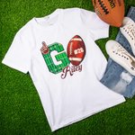 Personalizzato Go Football Team Unisex T-shirt Felpa con cappuccio con nome e numero Regalo di compleanno per gli amanti del calcio