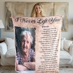 Manta conmemorativa personalizada con foto y nombre 