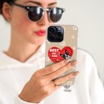 Personligt mobilskal med namn för bästa hund, katt, mamma och pappa Födelsedagspresent för djurälskare