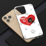 Personligt mobilskal med namn för bästa hund, katt, mamma och pappa Födelsedagspresent för djurälskare