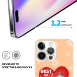 Personligt mobilskal med namn för bästa hund, katt, mamma och pappa Födelsedagspresent för djurälskare