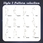 Segnalibro personalizzato in pelle vegana con nome, costellazione, stella, fiore di nascita, compleanno, regalo bibliotecario per un amico amante dei 